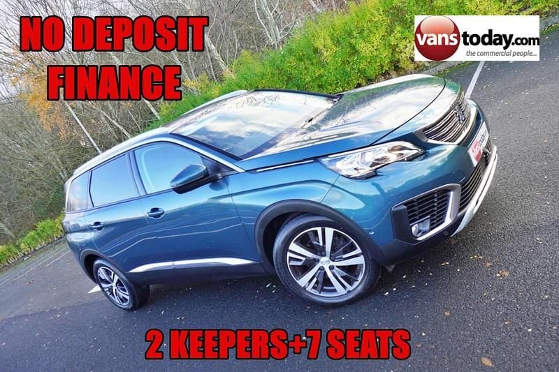 Green Used 2018 Peugeot 5008 Allure Hatchback | £12,990 (Fair price) - Image 1/4