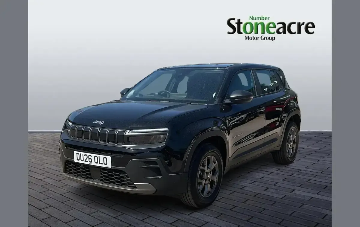 New Jeep Avenger Longitude 100 HP (73 kW) 2026 Black SUV