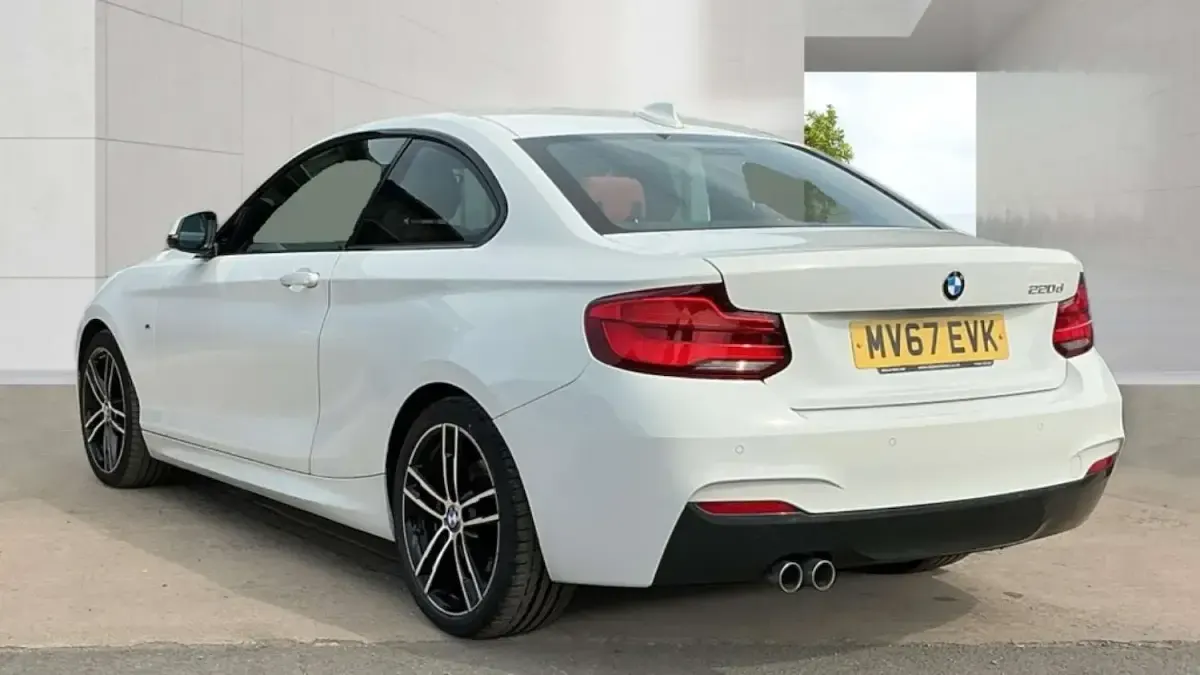 Used BMW 220 M Sport 2017 White Coupe