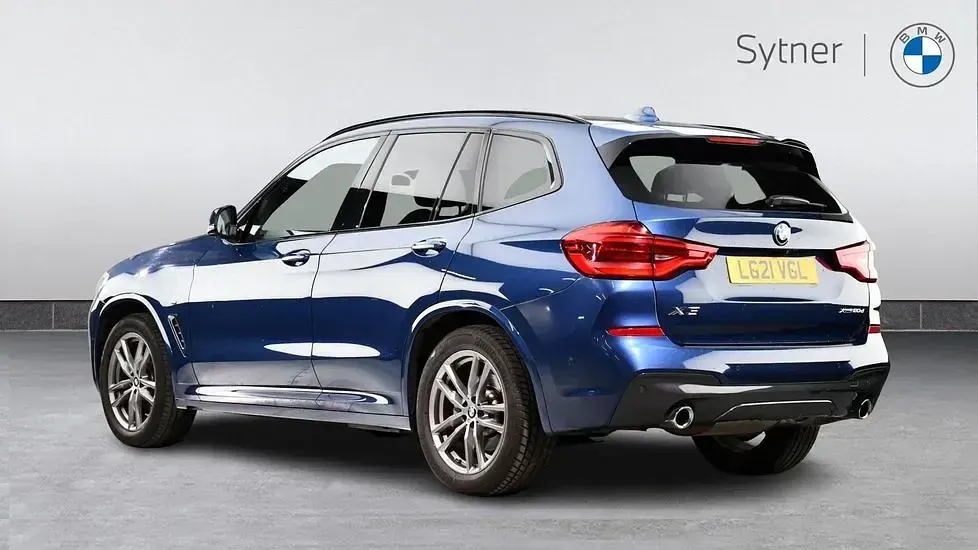 Used BMW X3 M Sport 187 HP (137 kW) 2021 Blue SUV