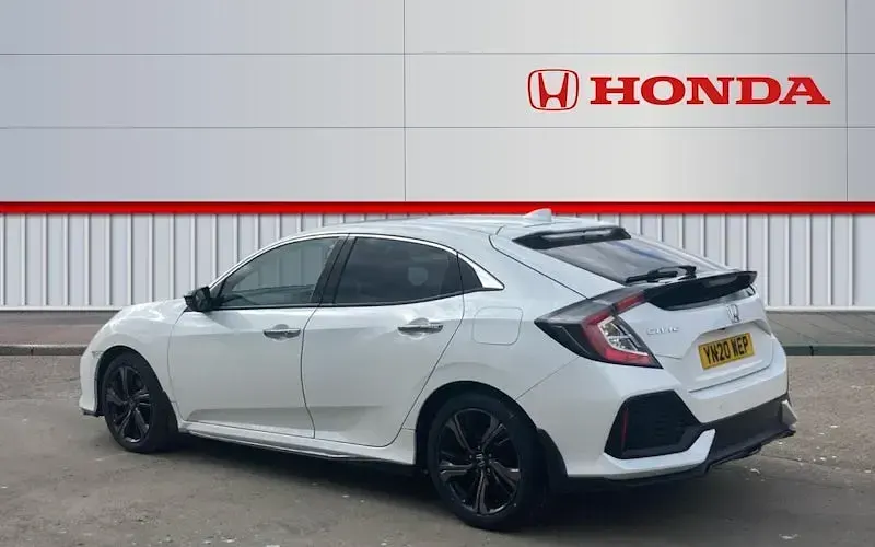Used Honda Civic Prestige 182 HP (133 kW) 2019 White Hatchback