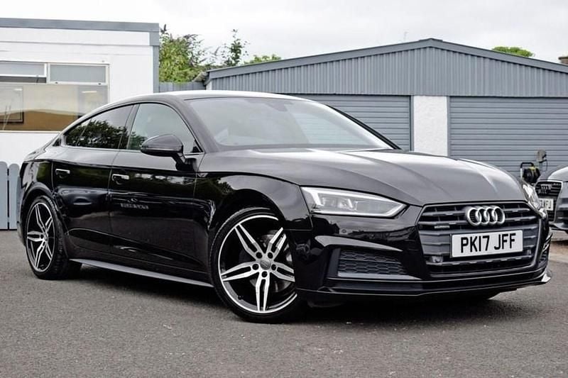 Black Used 2017 Audi A5 Sportback S-Line Hatchback | £14,795 (Fair price) - Image 1/1