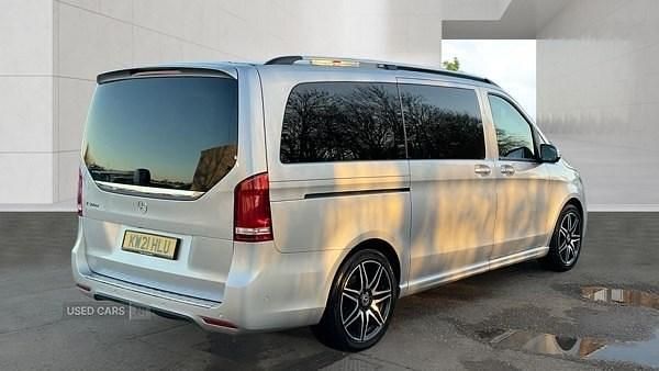 Used Mercedes V300 AMG line 2021 Silver MPV