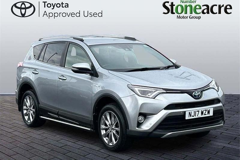 Silver Used 2017 Toyota RAV4 Hybrid SUV | £18,000 (Good price) - Image 1/2
