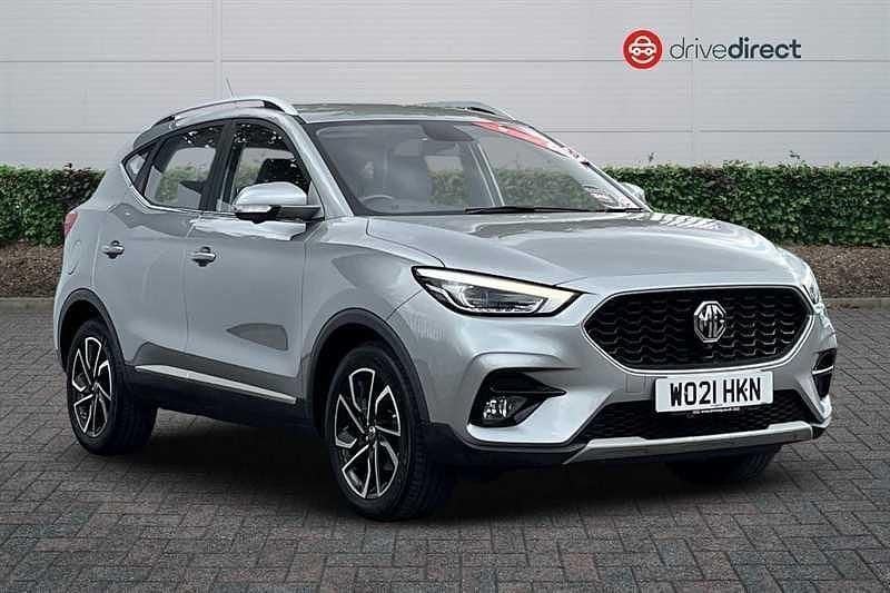 Metallic monument silver Used 2021 MG ZS Exclusive Sedan | £11,495 (Fair price) - Image 1/4