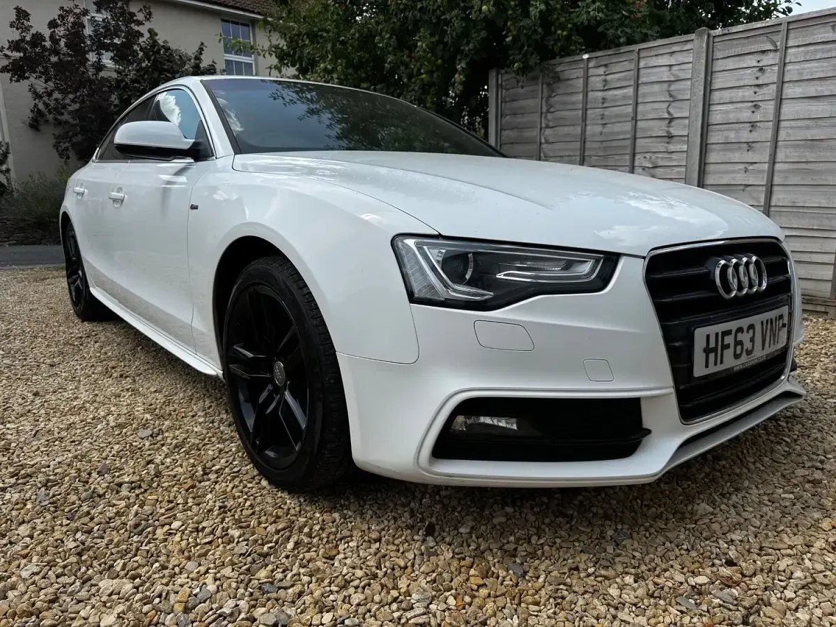 Used Audi A5 S-Line 2013 White Coupe