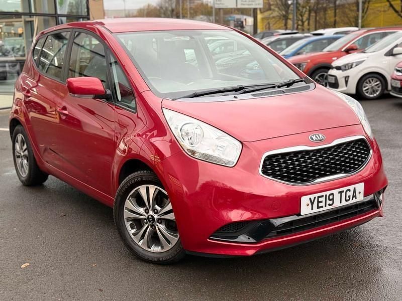 Red Used 2019 Kia Venga Hatchback | £9,380 (Fair price) - Image 1/4
