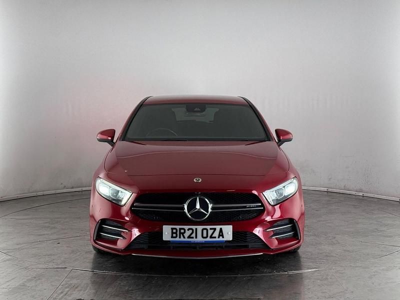 Used Mercedes A35 AMG Executive 306 HP (225 kW) 2021 Red Hatchback