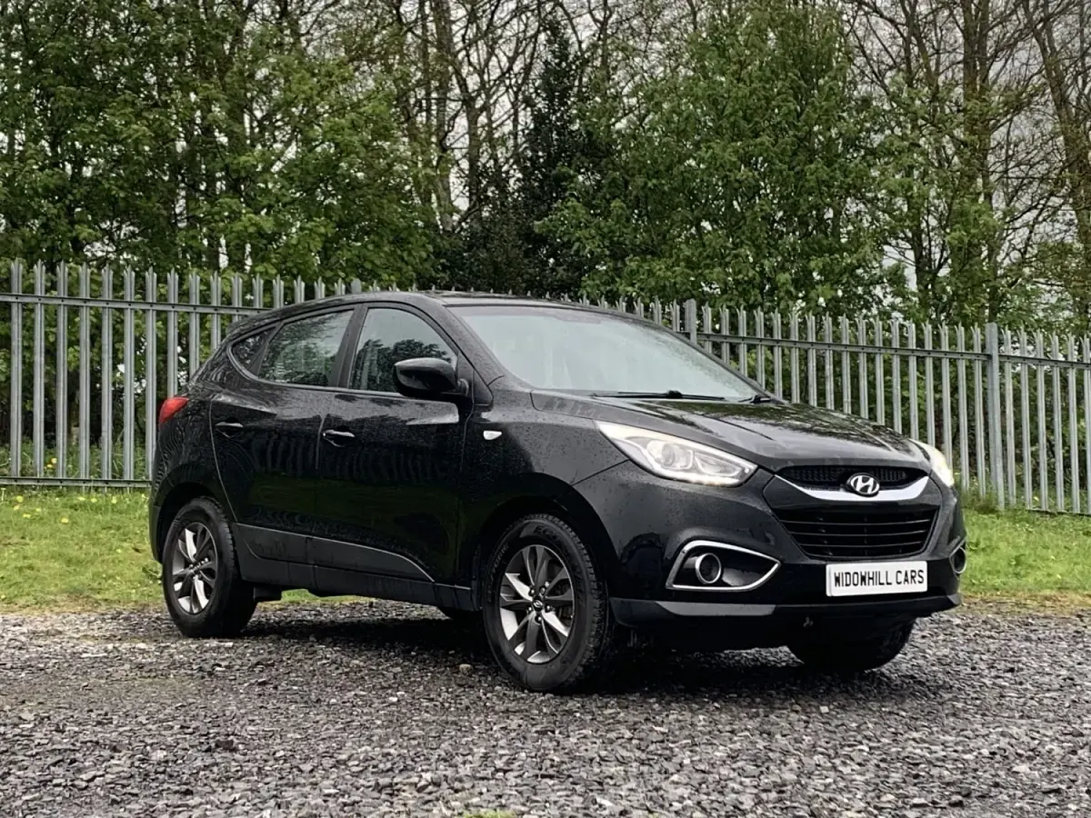 Begagnad Hyundai ix35 2014 Svart SUV