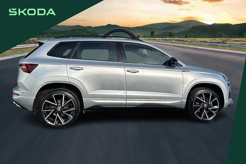 Used Skoda Karoq SportLine 150 HP (110 kW) 2023 Brilliant silver metallic SUV
