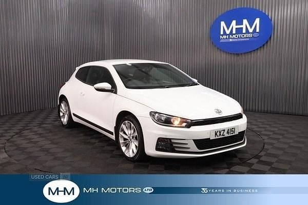 White Used 2017 VW Scirocco GT Coupe | £8,995 (Fair price) - Image 1/4