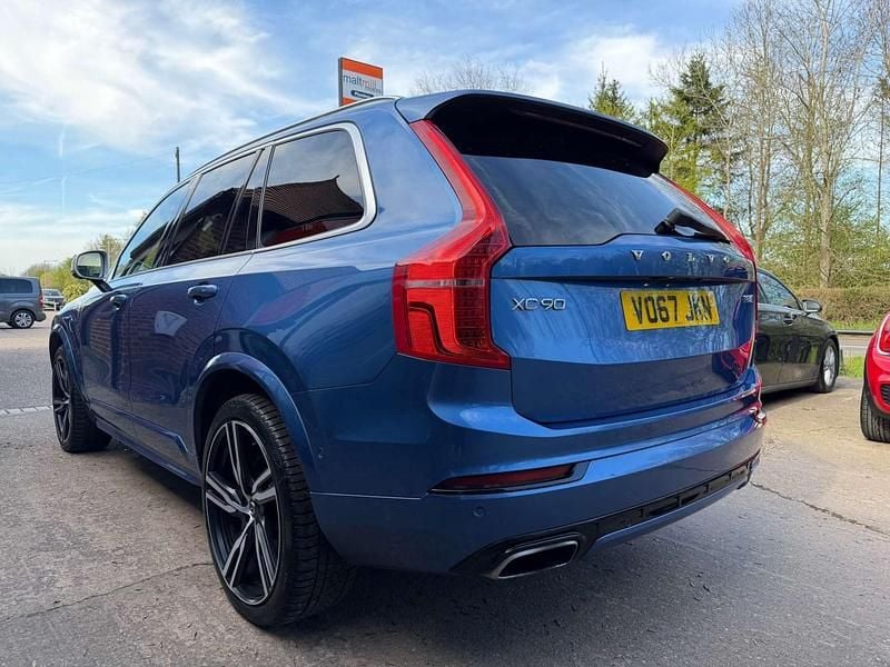 Used Volvo XC90 R-Design Pro 400 HP (294 kW) 2017 Blue SUV