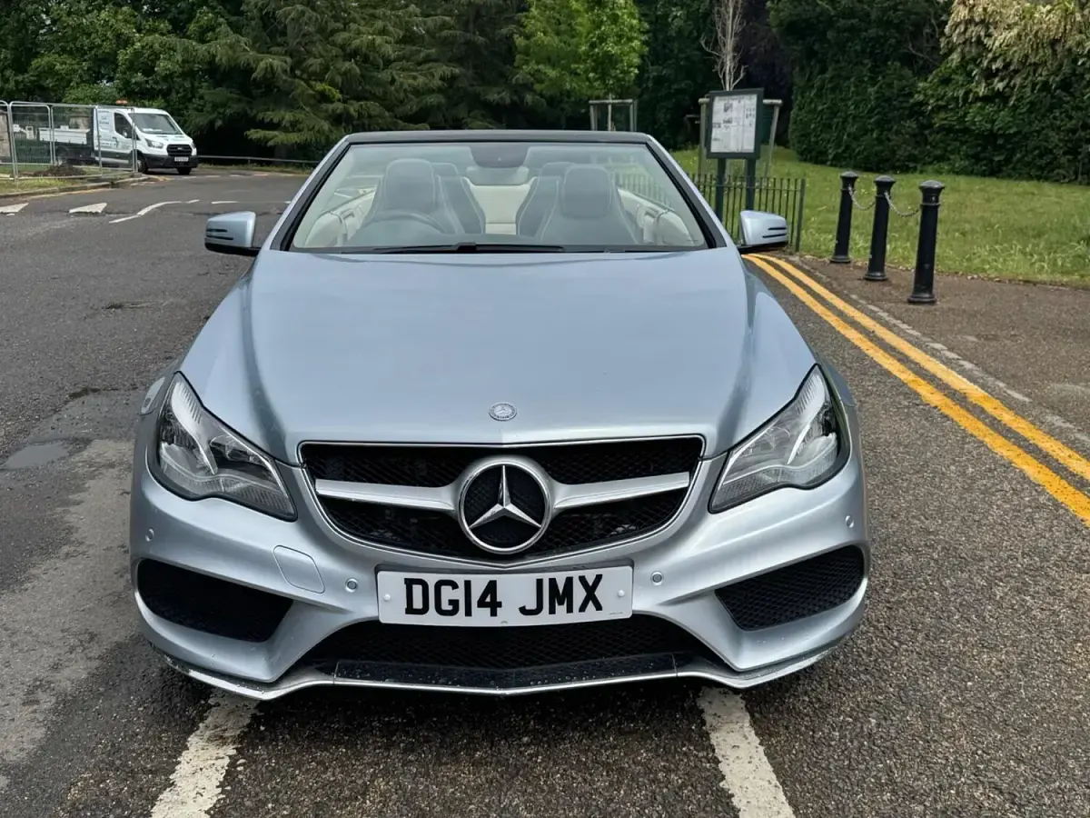 Used Mercedes E350 AMG 2014 Silver Cabriolet