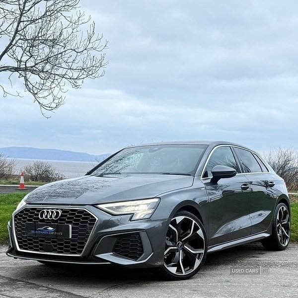 Used Audi A3 S-Line 2021 Grey Hatchback