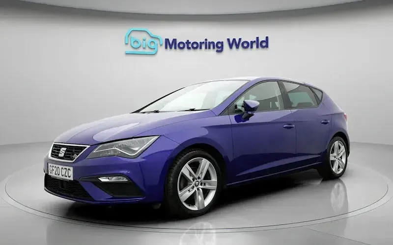 Used Seat Leon FR 131 HP (96 kW) 2020 Blue Hatchback