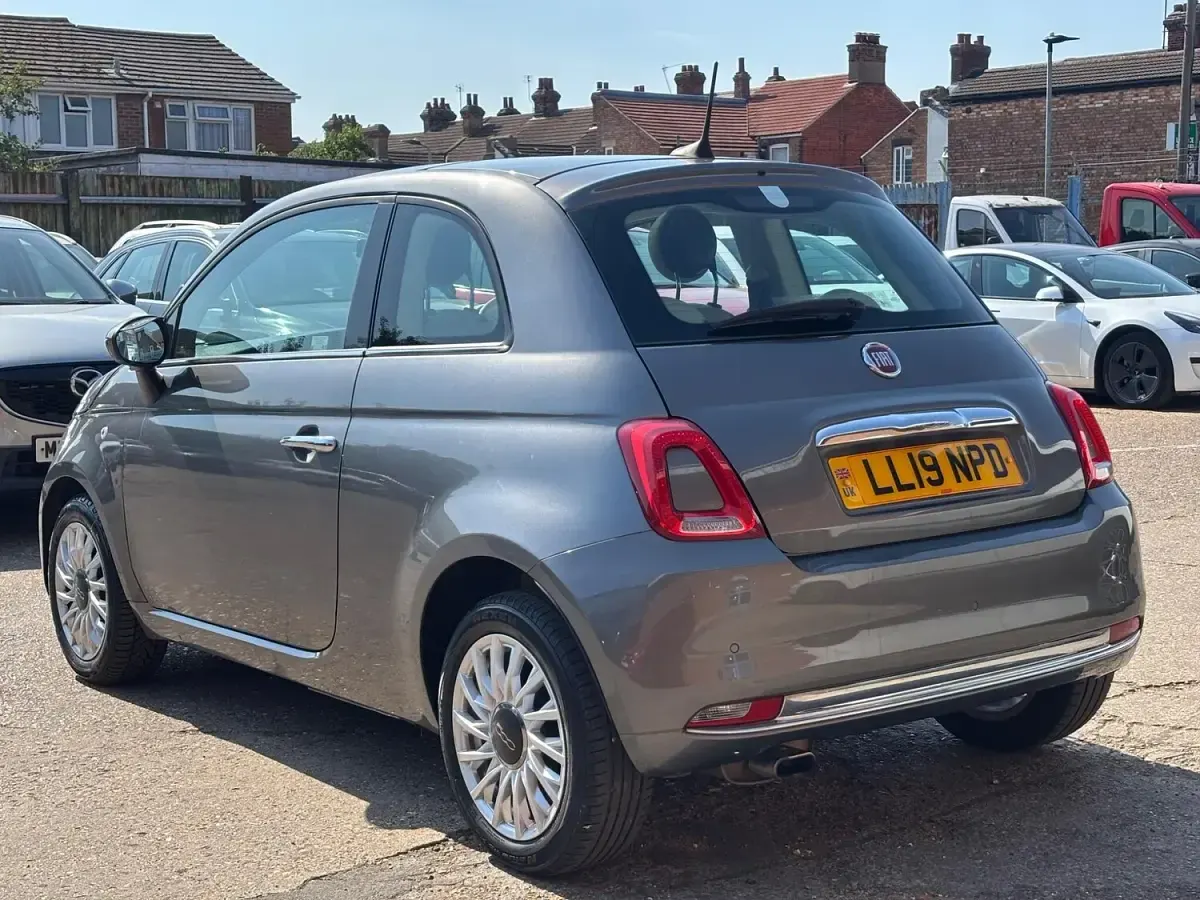 Used Fiat 500 Lounge 69 HP (50 kW) 2019 Grey Hatchback