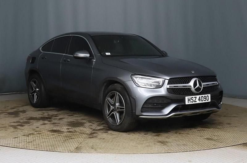 Used Mercedes GLC300 AMG line 2020 Grey Coupe