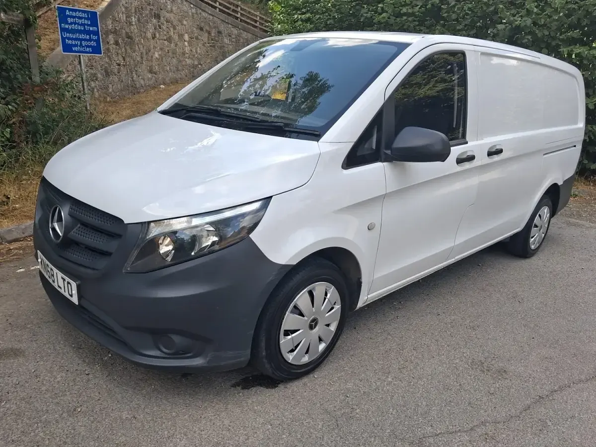 Used Mercedes Vito 2018 White Van