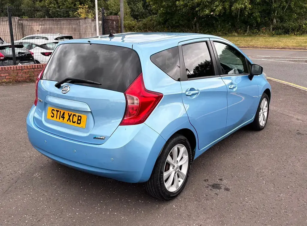 Used Nissan Note Acenta Premium 98 HP (72 kW) 2014 Blue Hatchback