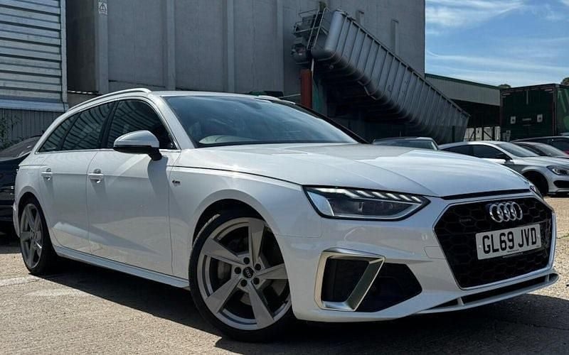 White Used 2019 Audi A4 S-Line Estate | £17,200 (Fair price) - Image 1/4