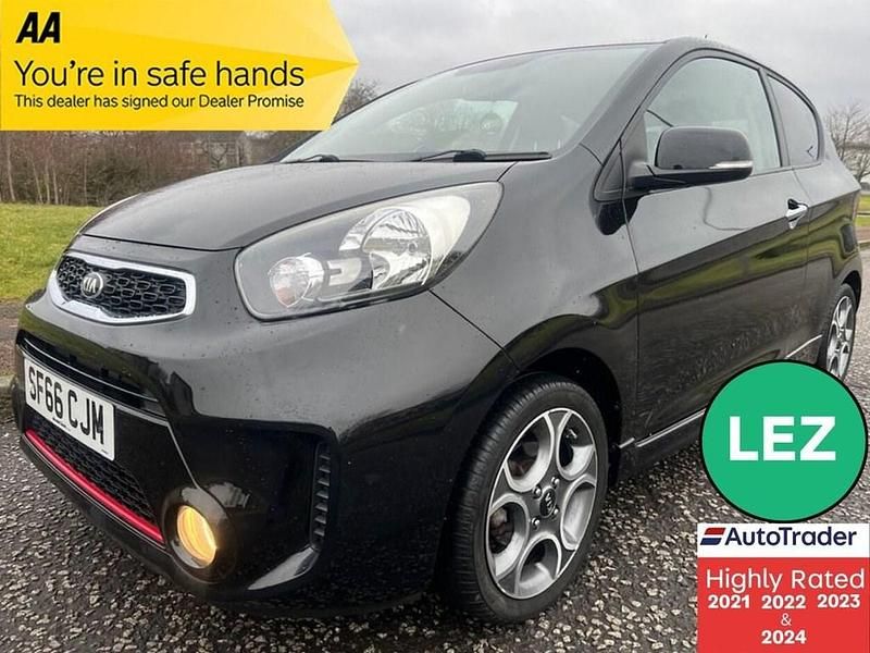 Black Used 2016 Kia Picanto Hatchback | £6,795 (Fair price) - Image 1/3