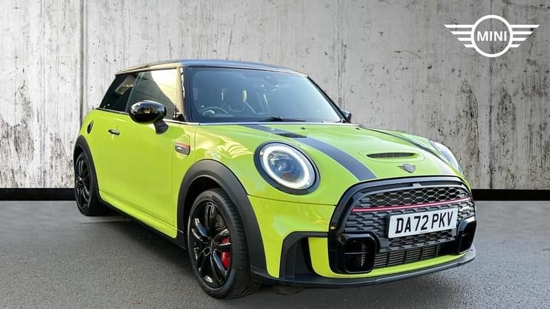 Yellow Used 2022 Mini John Cooper Works Hatch Hatchback | £23,490 (Fair price) - Image 1/4