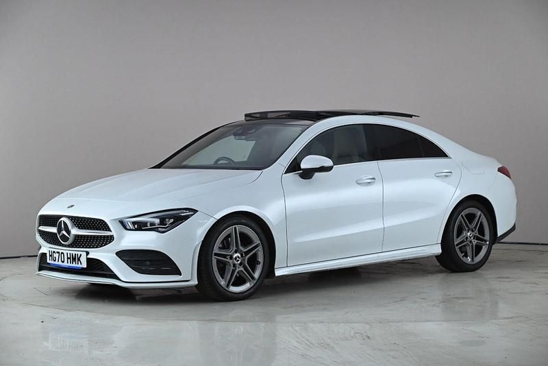 Used Mercedes CLA180 AMG Line Premium Plus 2020 White Sedan