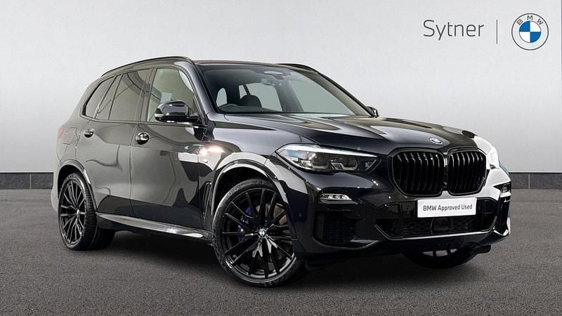 Black Used 2021 BMW X5 M Sport SUV | £39,500 (Fair price) - Image 1/4