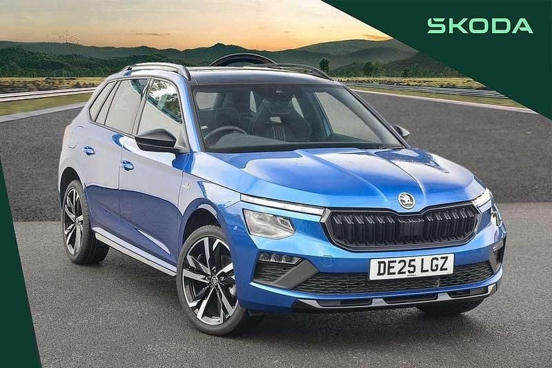 Race blue metallic Used 2025 Skoda Kamiq Monte Carlo SUV | £24,995 (A bit pricey) - Image 1/4