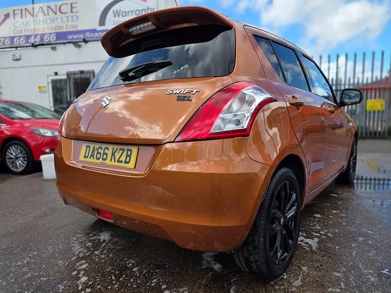 Used Suzuki Swift SZ-L 2016 Orange Hatchback
