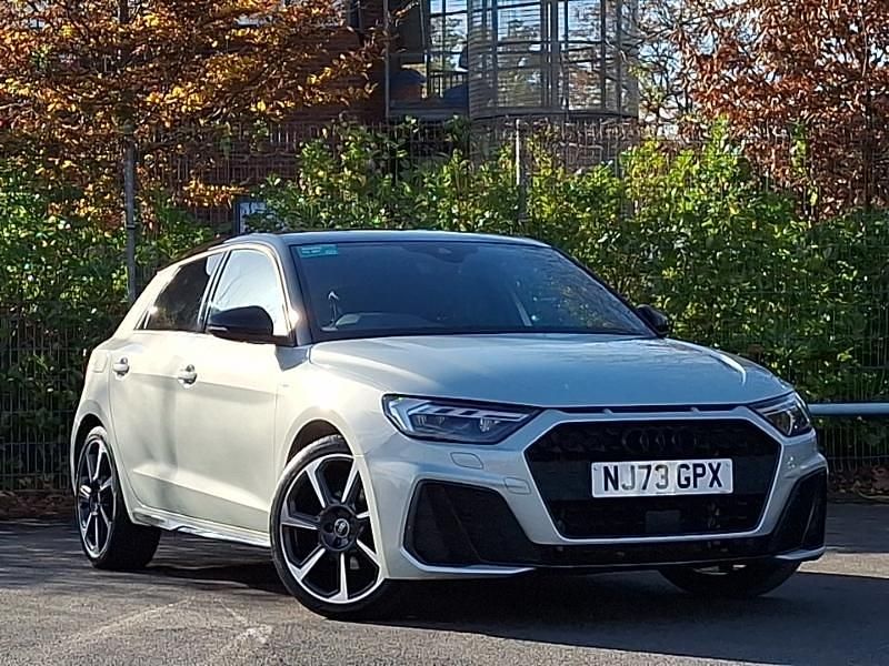 Silver Used 2023 Audi A1 Black Edition Hatchback | £22,798 (Expensive) - Image 1/4