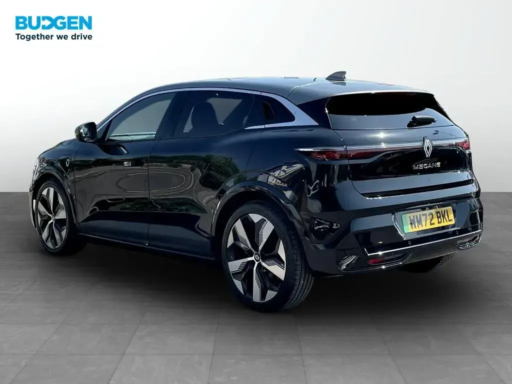 Used Renault Megane E-Tech Techno 160 kW (218 HP) 2022 Black/grey Hatchback