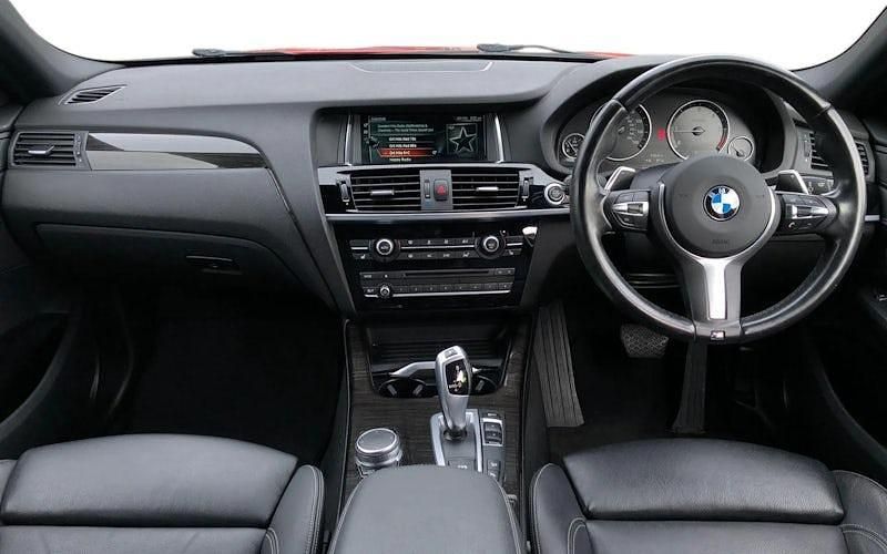 Used BMW X4 M Sport 190 HP (139 kW) 2016 Red SUV