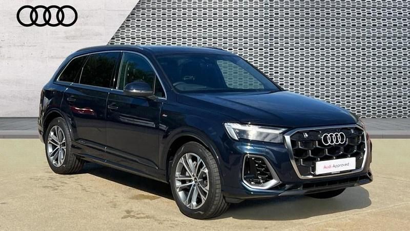 Used Audi Q7 S-Line 340 HP (250 kW) 2025 Blue SUV