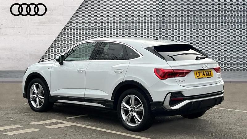 Used Audi Q3 Sportback S-Line 150 HP (110 kW) 2024 White SUV