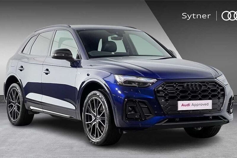 Blue Used 2024 Audi Q5 Black Edition SUV | £43,500 (A bit pricey) - Image 1/4