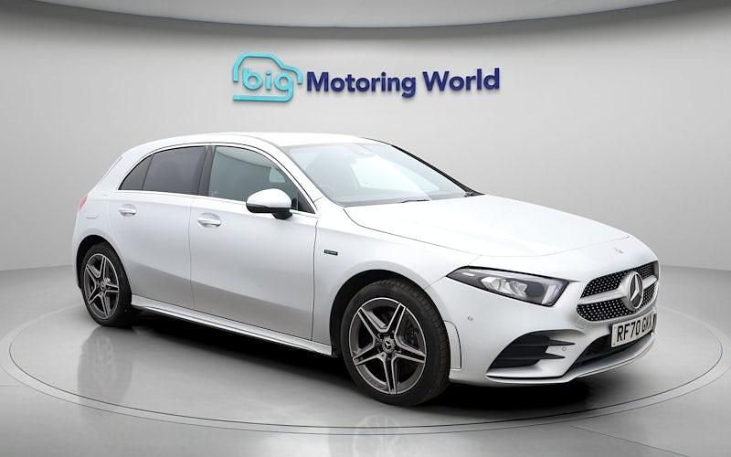 Used Mercedes A250 Executive 259 HP (190 kW) 2021 Silver Hatchback