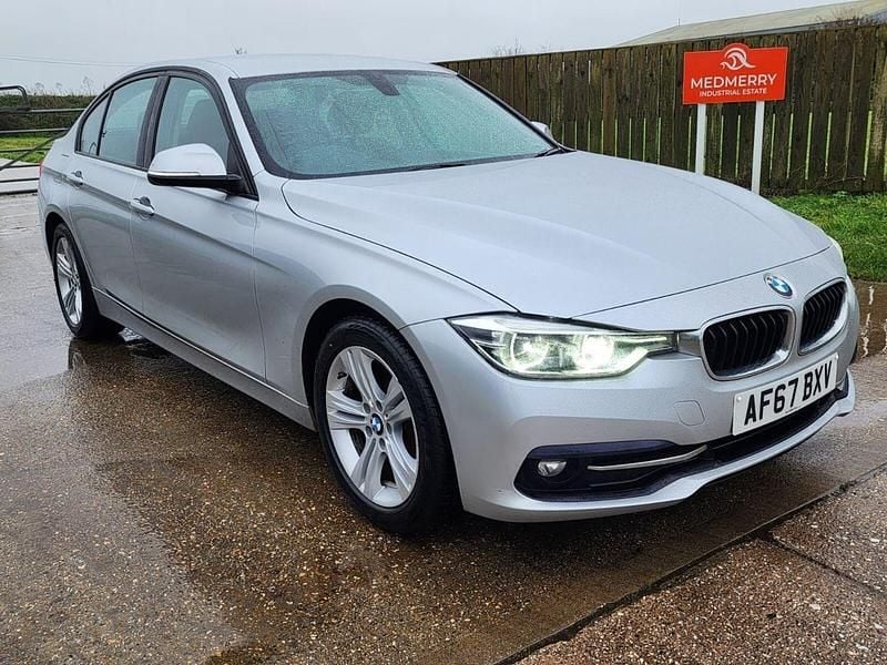 Silver Used 2017 BMW 318 Sport Line Sedan | £6,995 (Good price) - Image 1/4