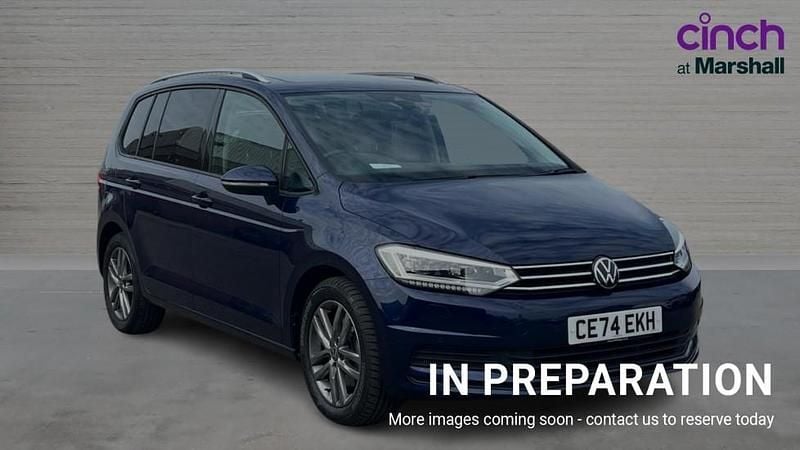 Used VW Touran Match 150 HP (110 kW) 2024 Blue MPV