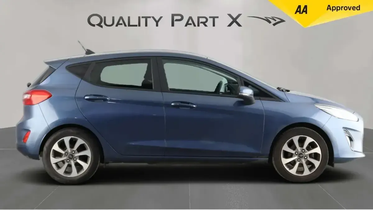 Used Ford Fiesta Trend 75 HP (55 kW) 2021 Blue Hatchback