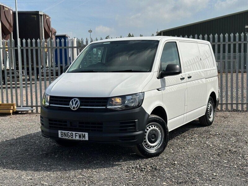 White Used 2018 VW T6 Startline Van | £15,990 - Image 1/2