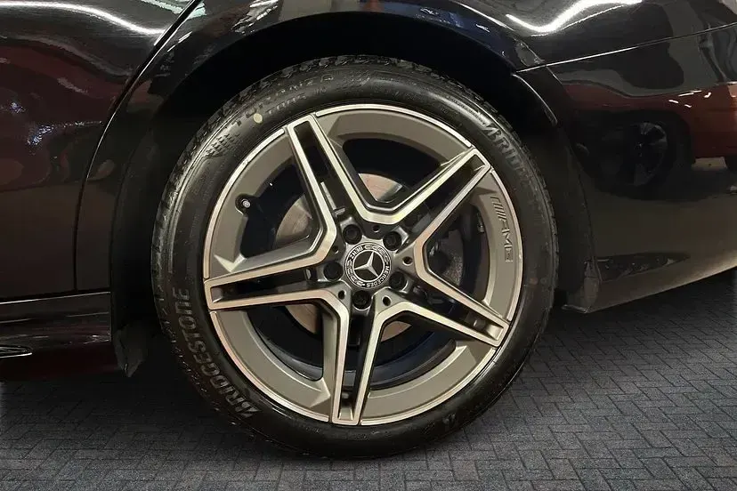 Used Mercedes C200 AMG line 195 HP (143 kW) 2018 Obsidian black Sedan