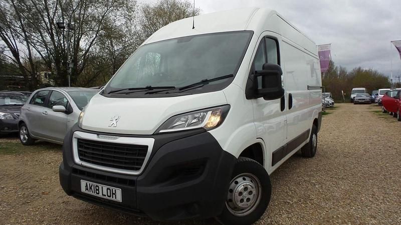 Begagnad Peugeot Boxer 130 HK (95 kW) 2018 Vit Van