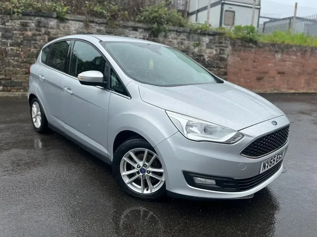 Used Ford C-MAX Zetec 120 HP (88 kW) 2015 Silver MPV