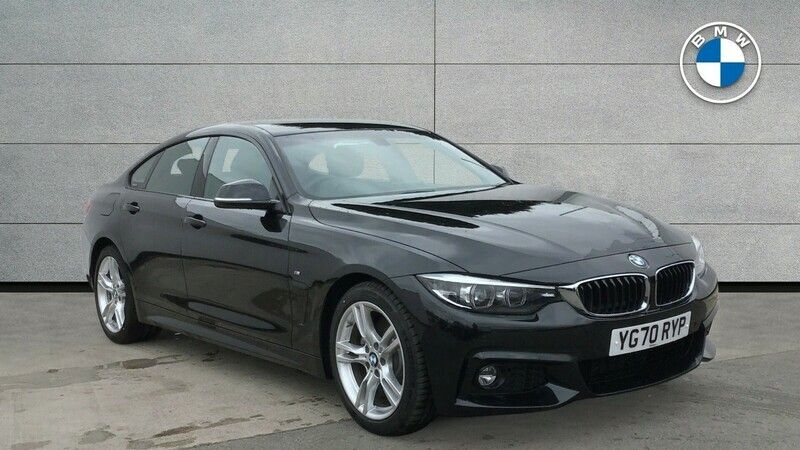 Black Used 2020 BMW 430 Gran Coupé M Sport Coupe | £22,990 (Good price) - Image 1/4