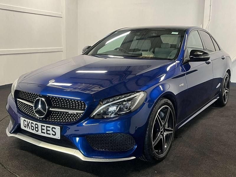 Blue Used 2018 Mercedes C43 AMG Premium Sedan | £26,250 (Fair price) - Image 1/4