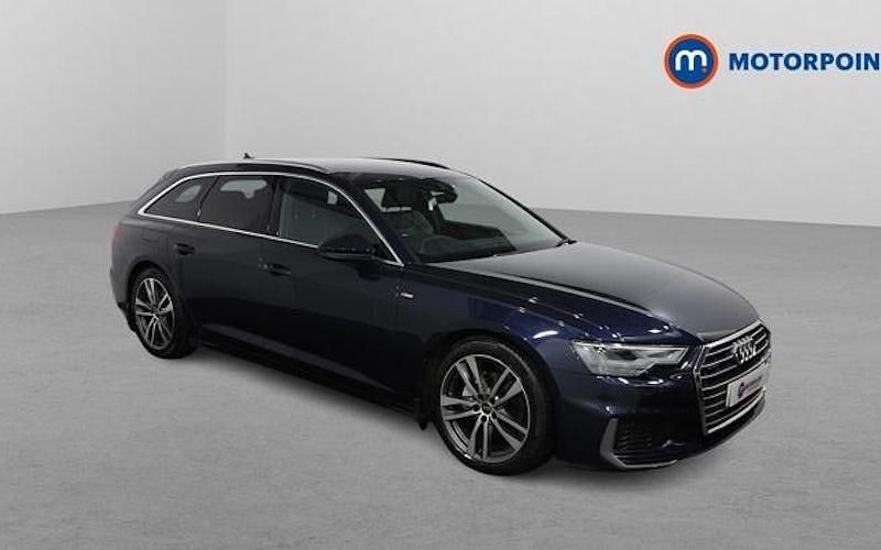 Used Audi A6 S-Line 204 HP (150 kW) 2023 Blue Estate