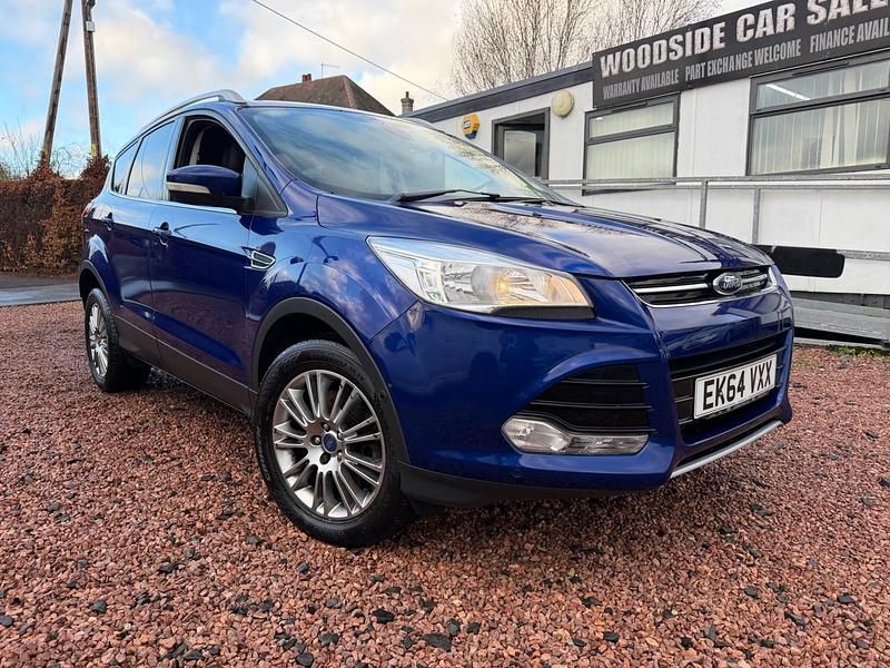 Used Ford Kuga Titanium 140 HP (102 kW) 2014 Blue SUV