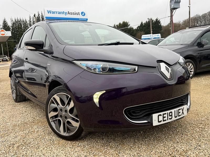 Used Renault Zoe Signature 80 kW (109 HP) 2019 Purple Hatchback