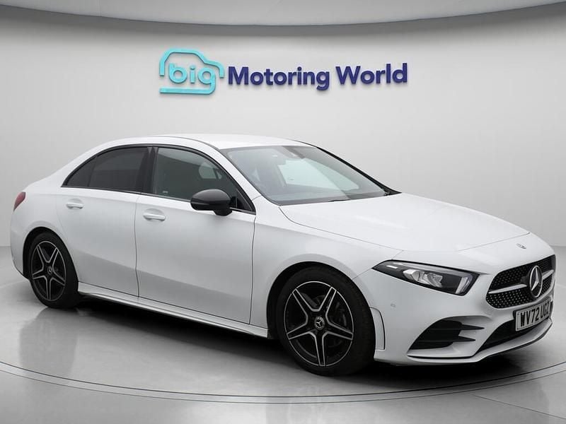 White Used 2022 Mercedes A180 Executive Sedan | £18,100 (Fair price) - Image 1/4